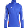 Bluza męska adidas Tiro 24 Training Top niebieska JE1993