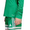 Koszulka dla dzieci adidas Squadra 25 Long Sleeve zielona JN7491