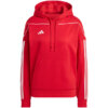 Bluza damska adidas Tiro 23 League Sweat Hoodie czerwona HS7234