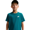 Koszulka dla dzieci Nike Sportswear zielona FZ5177 372