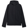 Kurtka męska softshell 4F M324 głęboka czerń 4FWSS25TSOFM324 20S