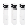 Skarpety Nike Everyday Elevated Crew 3 pary biało-czarne IM7949 901