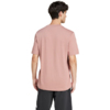 Koszulka męska adidas Essentials Small Logo Single Jersey różowa JF1099