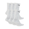 Skarpety Nike Everyday Plus Cush 6 par białe SX6897 100