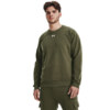 Bluza męska Under Armour Rival Fleece Crew khaki 1379755 390