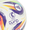 Piłka nożna adidas Women's Euro25 Mini biało-fioletowa JH1271