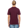 Koszulka męska Fila Bedburg burgundowa FAU0147 40107