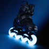 Łyżworolki Spokey Firefly czarno-białe 946367-946368