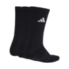 Skarpety adidas Cushioned Sportswear Crew 3P czarne KC9626