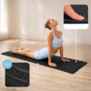 Mata do ćwiczeń Spokey Softmat 183×61x1 cm czarna 944041