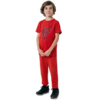 Koszulka dla chłopca 4F czerwona HJZ22 JTSM008 62S