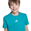 Koszulka dla dzieci adidas Essentials Tee 160 zielona JW0005