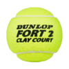 Piłki do tenisa ziemnego Dunlop Fort Clay Court 4szt 