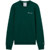 Bluza męska Champion Crewneck Sweatshirt zielona 221792 GS584