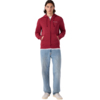 Bluza męska Champion Hooded Full Zip Sweatshirt czerwona 221794 RS508