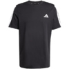 Koszulka męska adidas 3-Stripes czarna JV6783