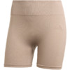 Spodenki damskie adidas Workout Essentials 4 inch beżowe JX3926