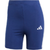 Spodenki damskie adidas Essentials 3-Stripes High Waisted Biker niebieskie JE1225