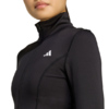 Bluza damska adidas Optime Essentials Full-Zip czarna JM9185