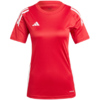 Koszulka damska adidas Tiro 24 Jersey czerwona IS1023