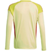 Koszulka bramkarska dla dzieci adidas Tiro 25 Competition Long Sleeve Jersey żółto-czerwona KJN2020