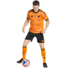Koszulka męska adidas AS Roma 25/26 pomarańczowa JP4801