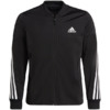 Dres dla dziewczynki adidas Aeroready 3-Stripes czarny H57226