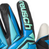 Rękawice bramkarskie Reusch Attrakt RE:GRIP NC czarno-niebieskie 5670535 7272