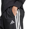 Spodnie męskie adidas Essentials 3-Stripes Stanford Open Hem czarne JC8491