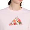 Koszulka damska adidas Floral Regular Graphic jasny róż KT2765