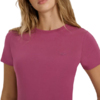 Koszulka damska 4F F2439 burgund 4FWAW25TTSHF2439 60S