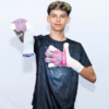 Rękawice bramkarskie 4Keepers Neo Raya RFG2 Junior biało-różowe