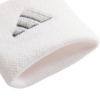 Frotka na rękę adidas Tennis Wristband Small 2 szt. biała S KV9218