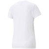 Koszulka damska Puma ESS+ Metallic Logo Tee biała 848303 02