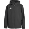 Kurtka dla dzieci adidas Entrada 26 All Weather czarna JZ9104