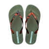 Klapki damskie Ipanema Anat Connect zielone 83648-AJ405
