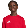 Bluza dla dzieci adidas Entrada 26 Sweat Top czerwona JZ6556