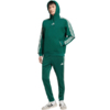 Bluza męska adidas Essentials 3-Stripes Fleece Hoodie zielona KZ1413
