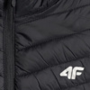 Kamizelka męska 4F M344 głęboka czerń 4FWSS26TVJAM344 20S