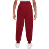 Spodnie dla dzieci Nike Sportswear Club Fleece czerwone FD3008 608