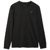 Koszulka męska 4F Longsleeve M432 głęboka czerń 4FWMM00TLONM432 20S