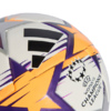 Piłka nożna adidas UCL Womens Mini 26/27 League Stage biało-pomarańczowo-fioletowa KE5143