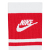 Skarpety Nike Everyday Elevated Crew 3 pary biało-czerwone IM7949 900