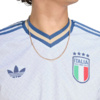 Koszulka męska adidas Italy 26 Away Jersey biało-niebieska KC8704