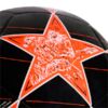 Piłka nożna adidas UCL Club 25/26 League Stage czarno-pomarańczowa JP1538