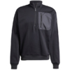 Bluza męska adidas City Escape Fleece Half-Zip GD czarna JF3290