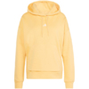 Bluza damska adidas Essentials Small Logo Feel Cozy Hoodie żółta KC5281