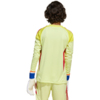 Koszulka bramkarska dla dzieci adidas Tiro 25 Competition Long Sleeve Jersey żółto-czerwona KJN2020