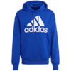 Bluza męska adidas Essentials French Terry Big Logo Hoodie niebieska IC9366