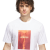 Koszulka męska adidas Waterfall Graphic biała KH0398